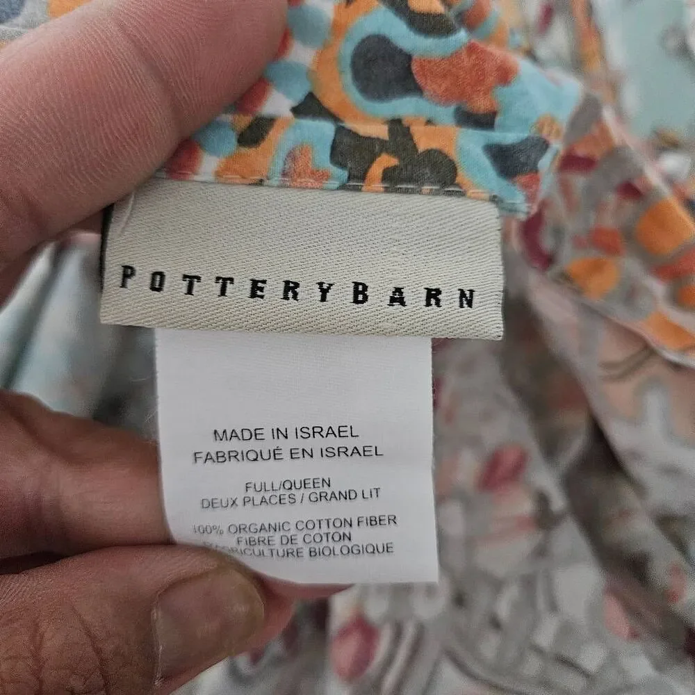 Pottery Barn Paloma Paisley Full/queen duvet